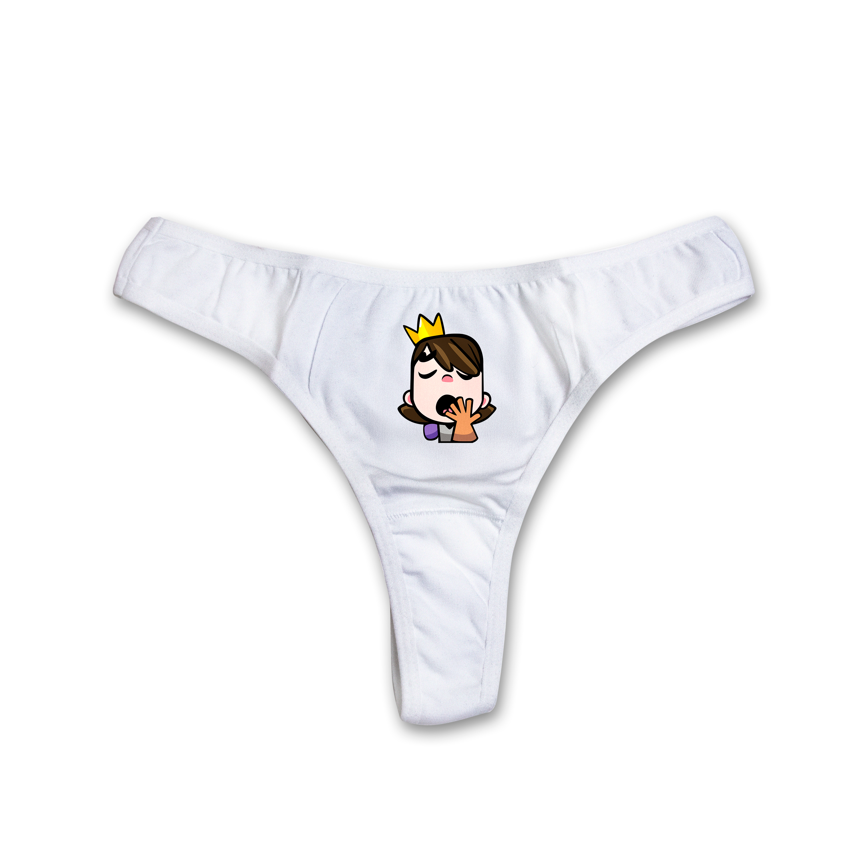 "Yawn Princess" thongs