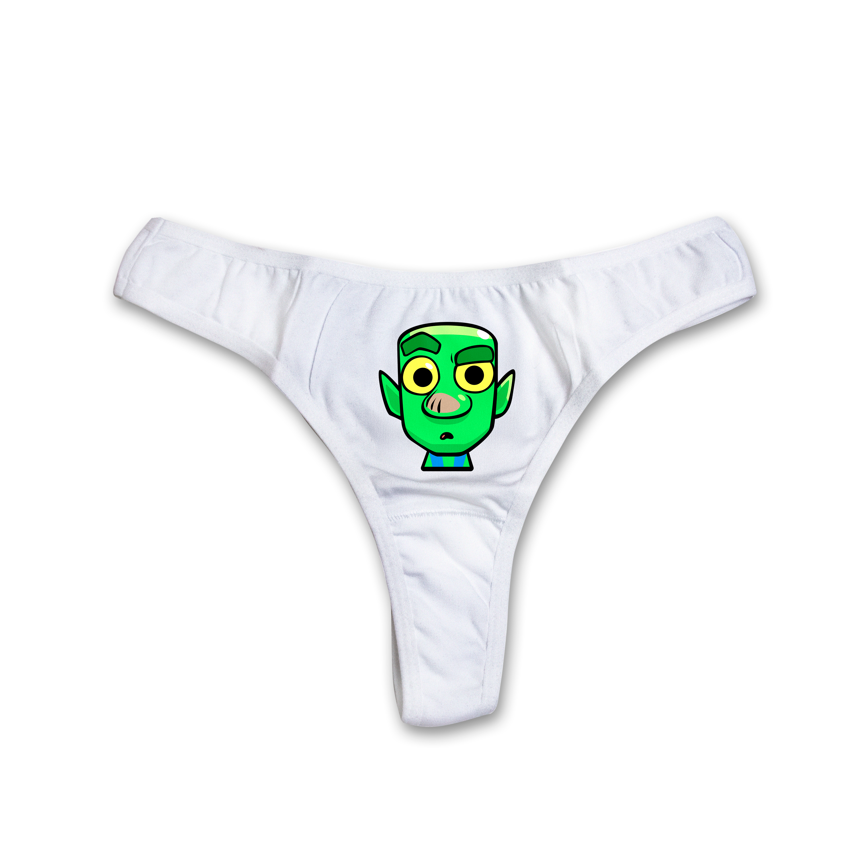 "Confused Goblin" thongs