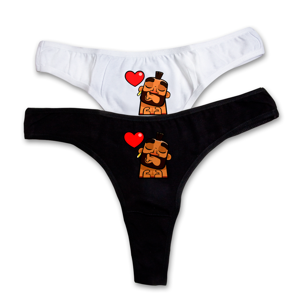 "Kiss Hog" thongs