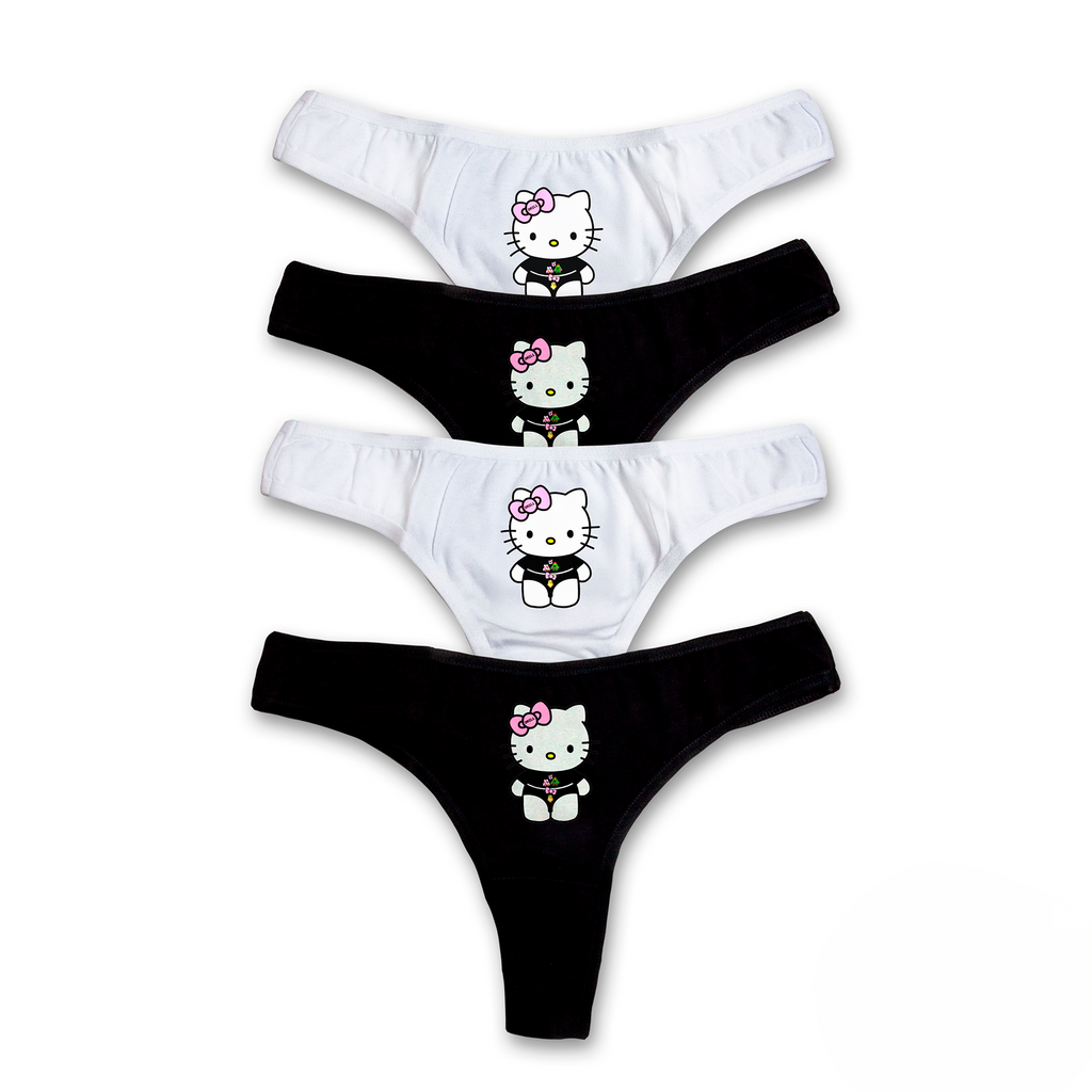 Drip Kitty thongs