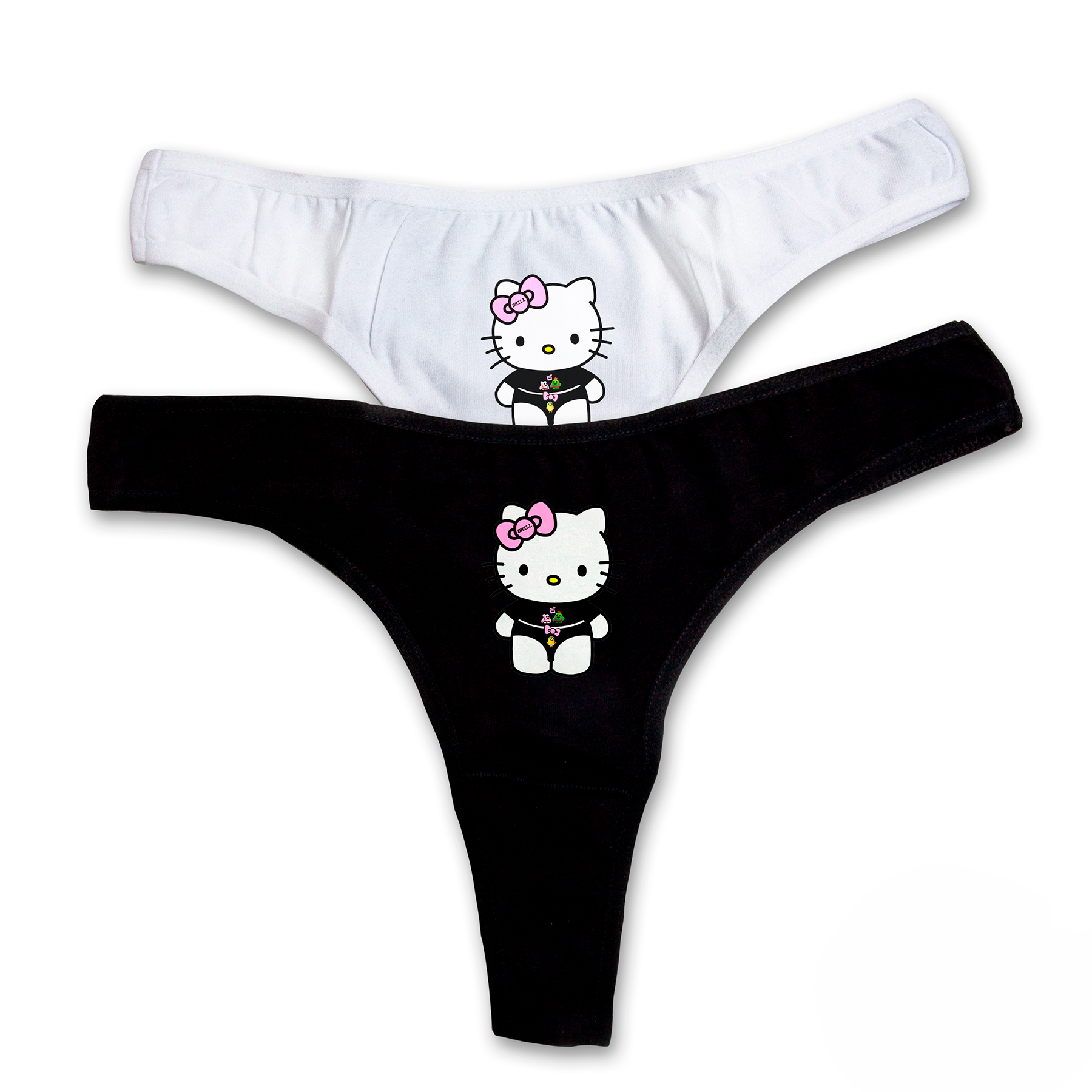 Drip Kitty thongs