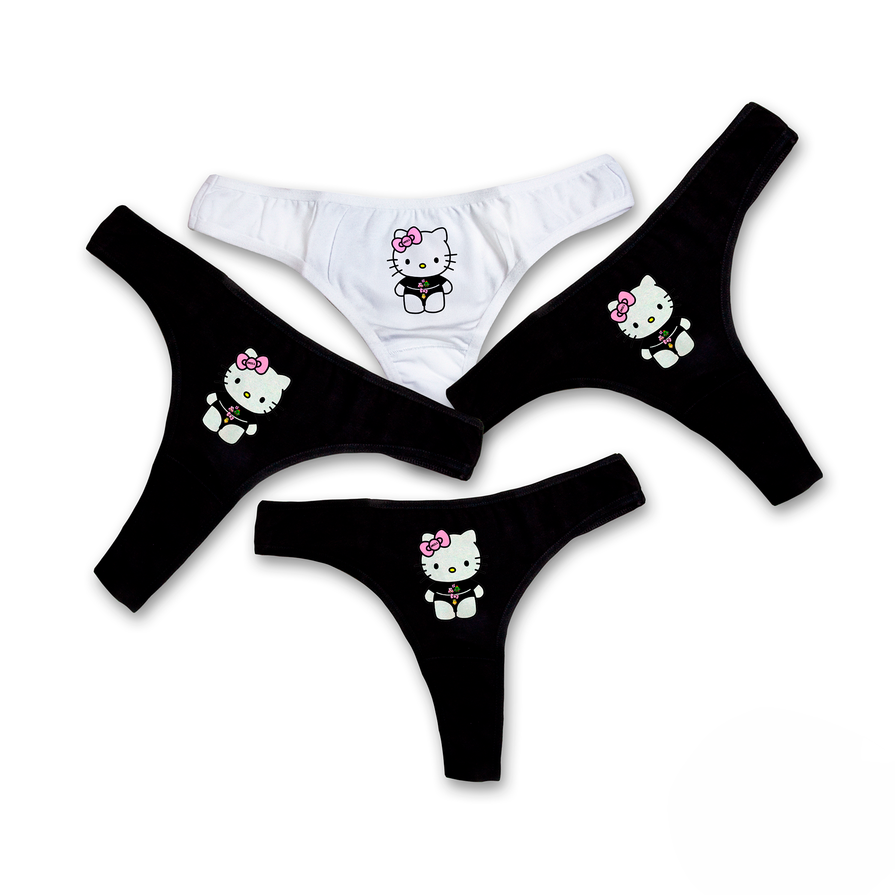 Drip Kitty thongs