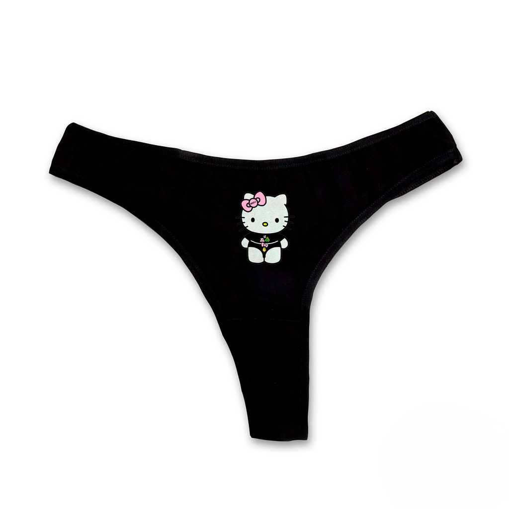 Drip Kitty thongs