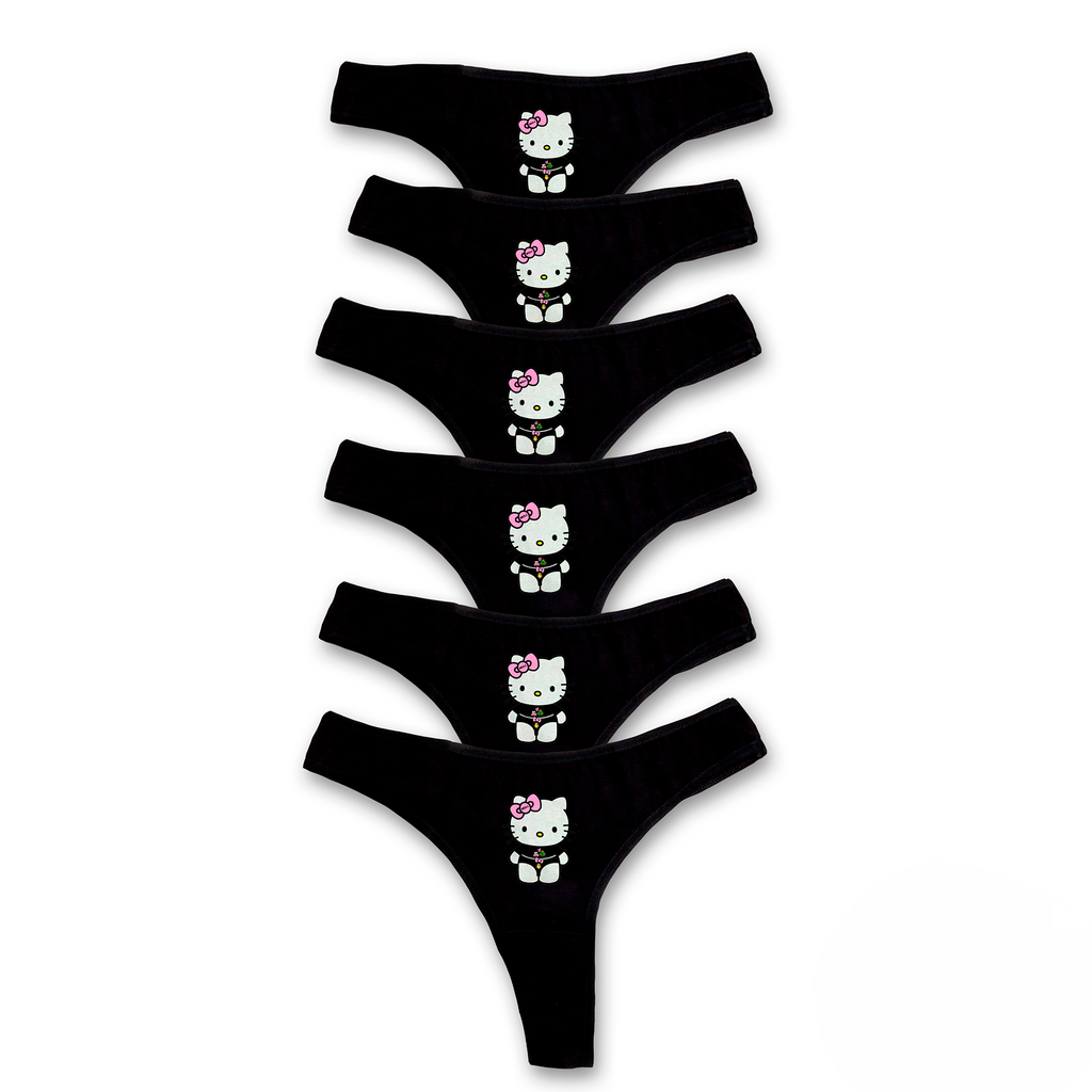 Drip Kitty thongs