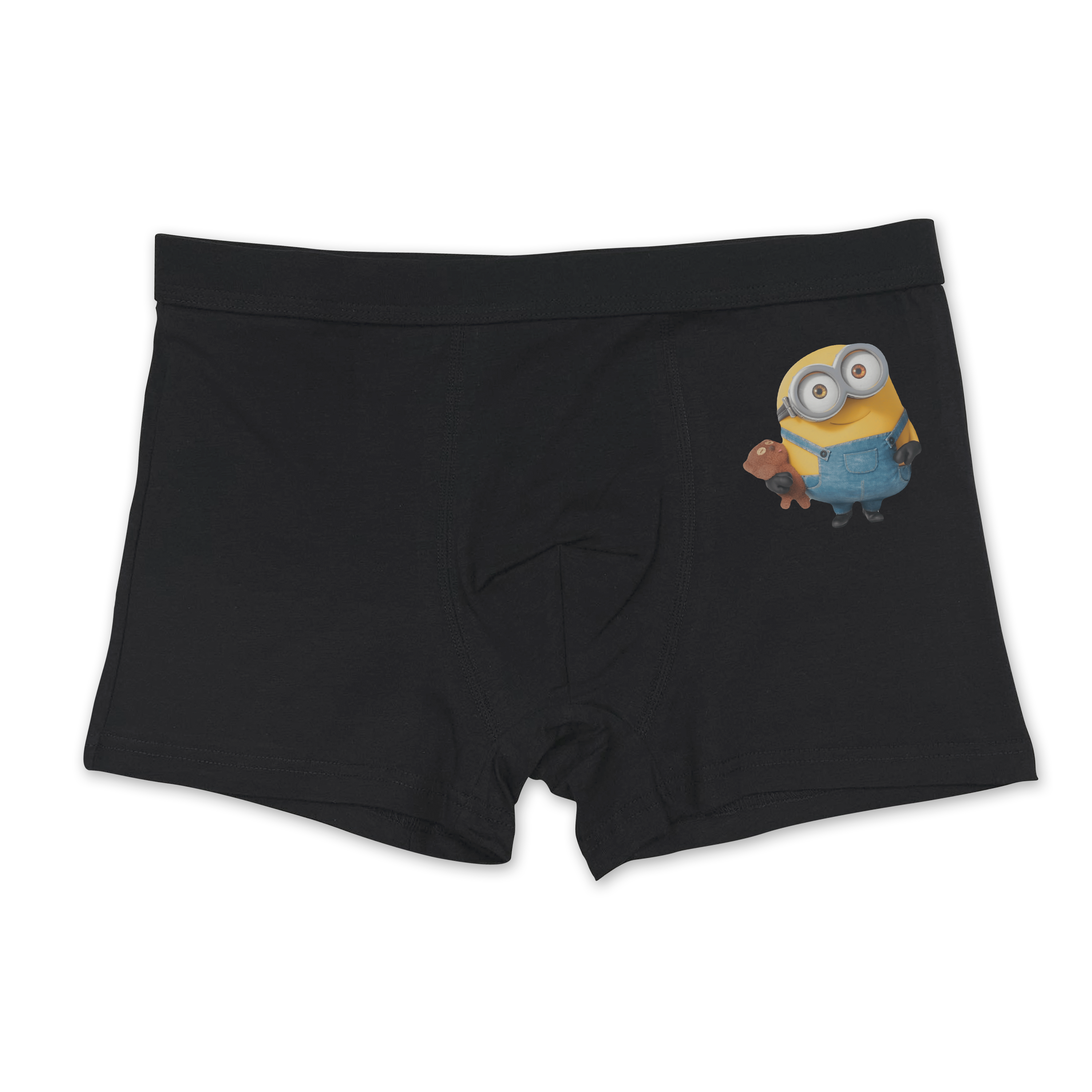 Minion with a teddy bear boxer's