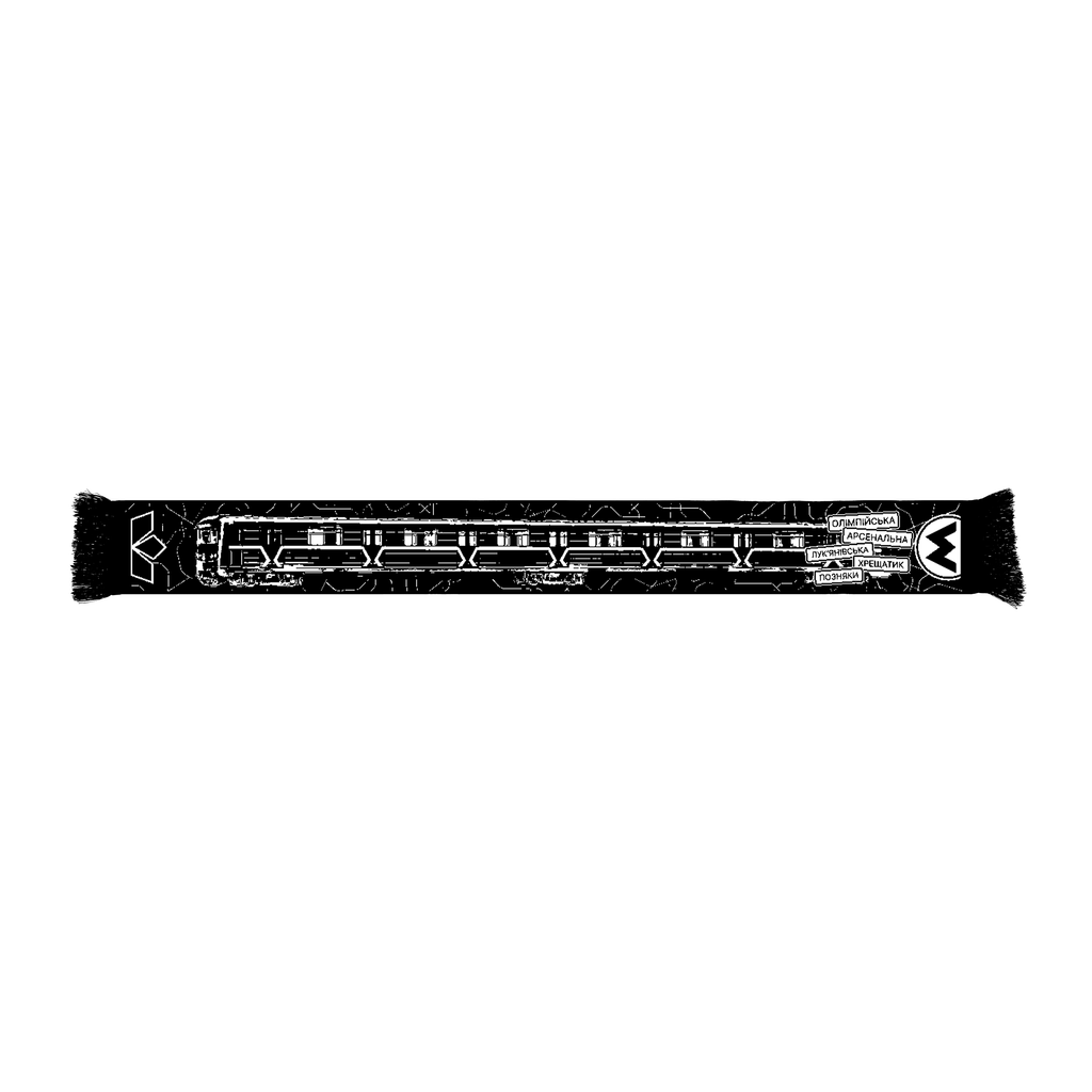 Kyiv Metro Scarf